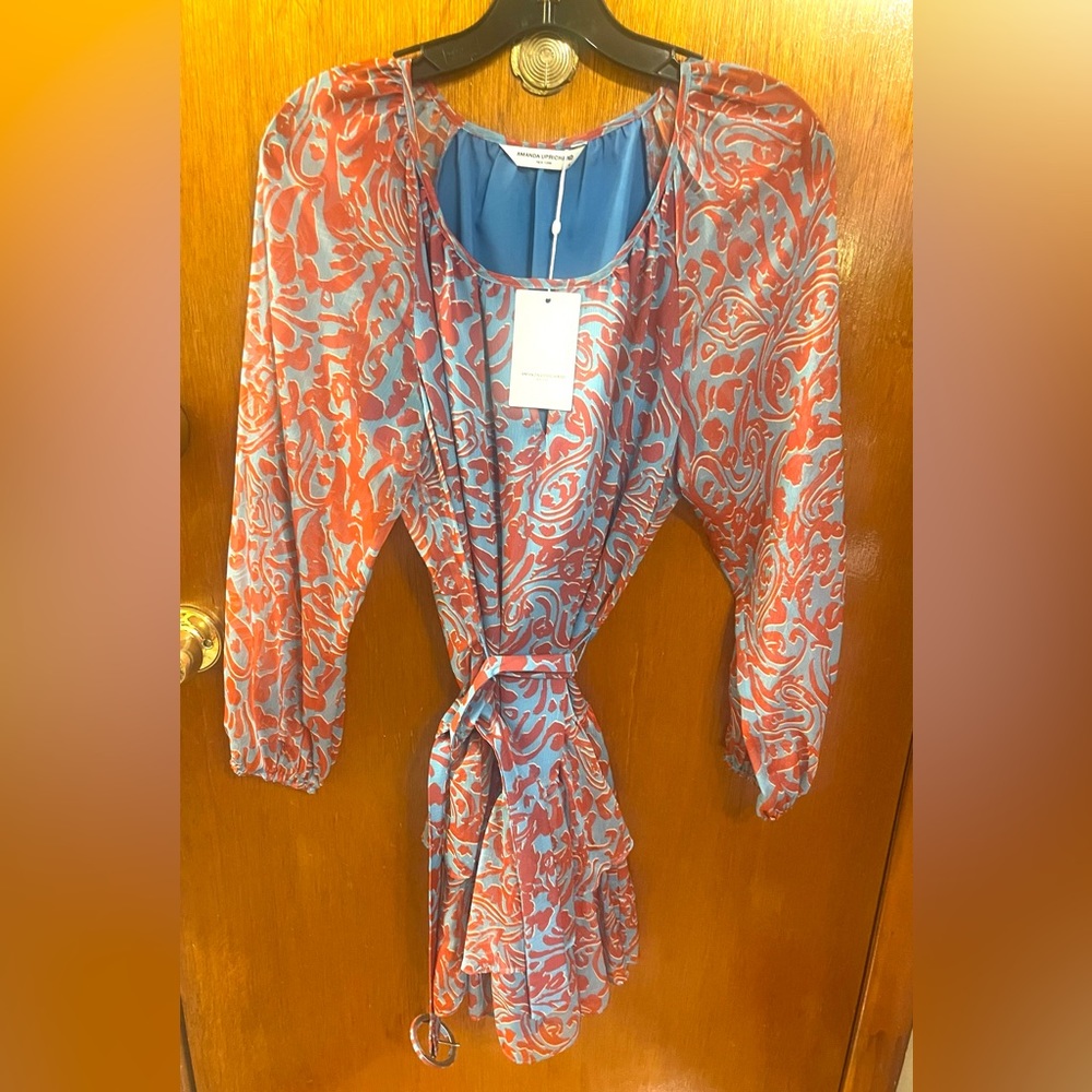 Amanda Uprichard long sleeve mini dress